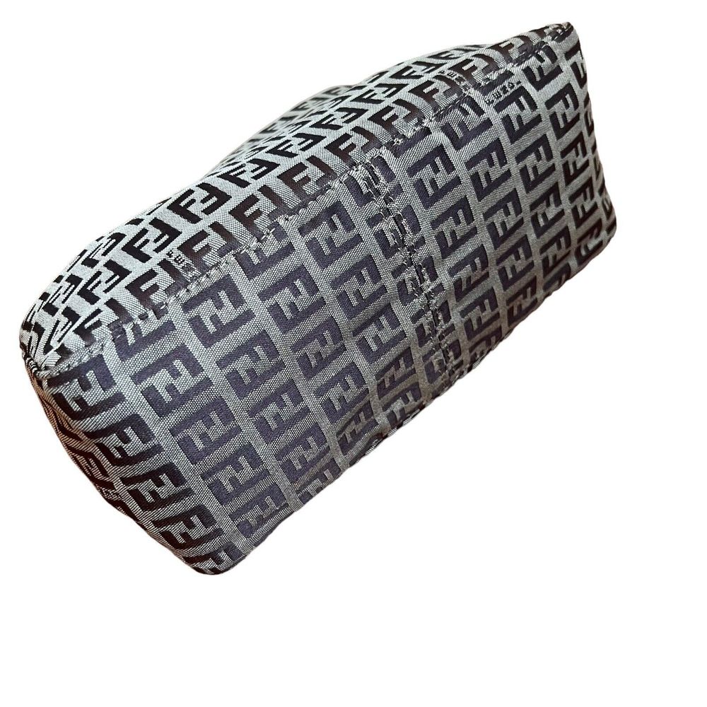 1990s Vintage FENDI  Zucchino Jacquard Mini Pouch Bag - Picture 7 of 13